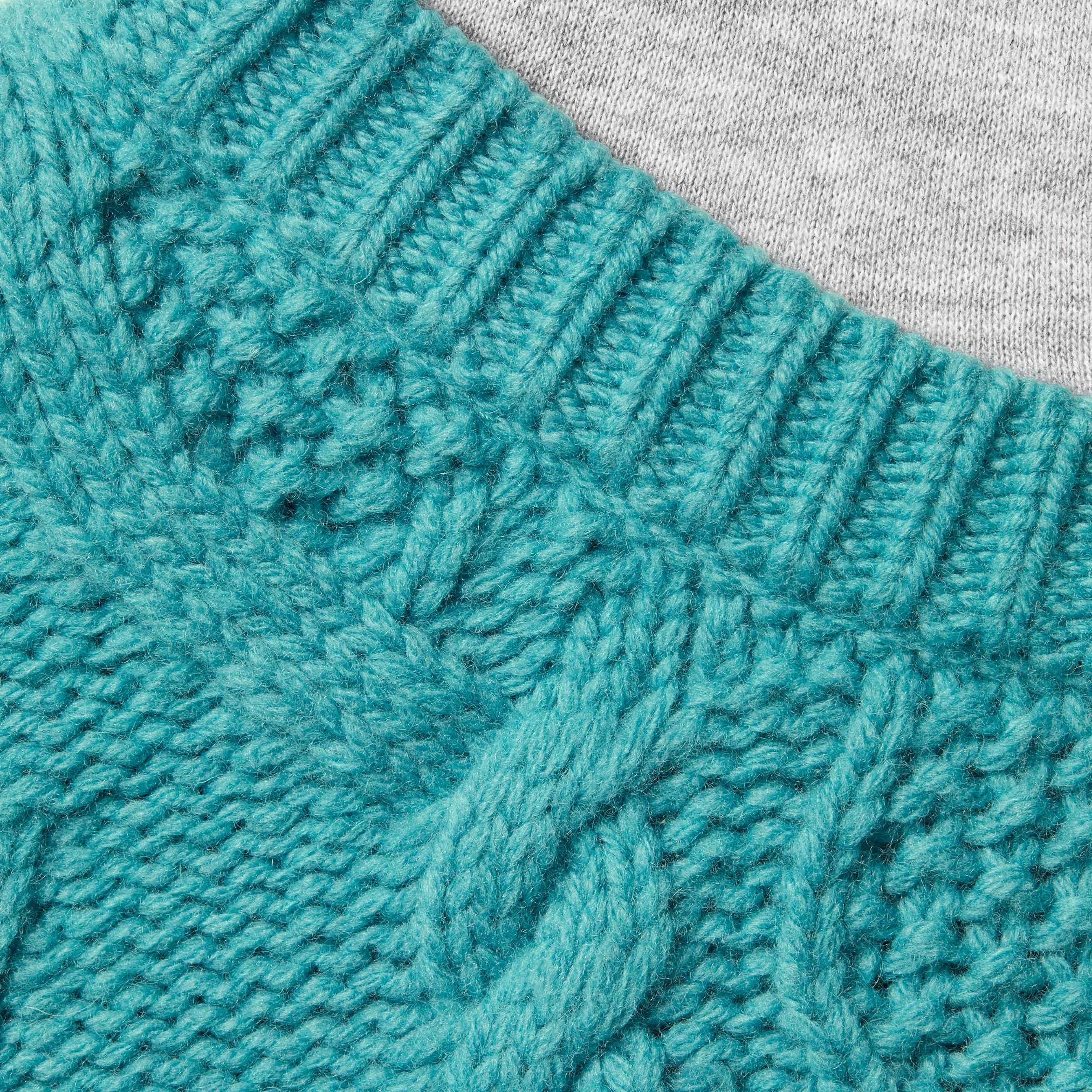 Cable Hooded Sweater view 7